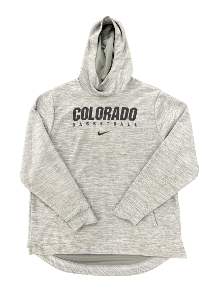Maddox Daniels Colorado Basketball Team Issued Travel Hoodie (Size XL)