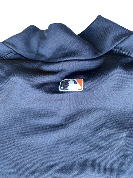 Shawon Dunston Jr. 2010 World Series Long Sleeve Thermal Compression Shirt (Size L)
