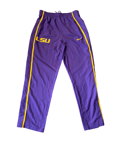 Brandon Sampson LSU Nike Pre-Game Snap Button Pants (Size XL)