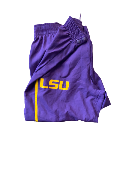 Brandon Sampson LSU Nike Pre-Game Snap Button Pants (Size XL)