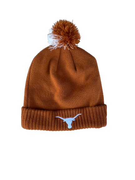 Jack Geiger Texas Football Team Issued Beanie Hat