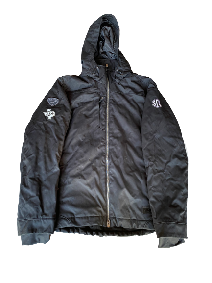 Mason Cole Texas A&M Baseball Player Exclusive Roots 73 Winter Jacket (Size L)