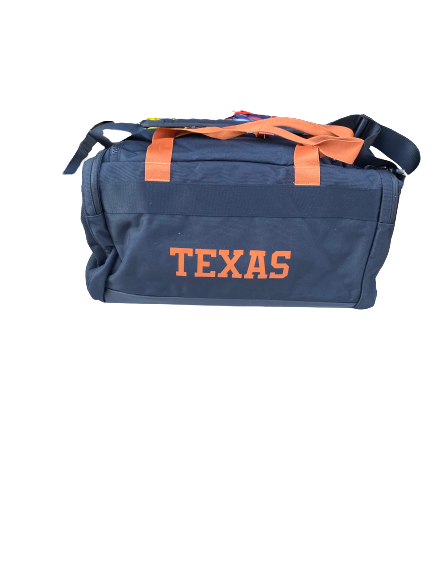 Jack Geiger Texas Football Team Exclusive Travel Duffel Bag