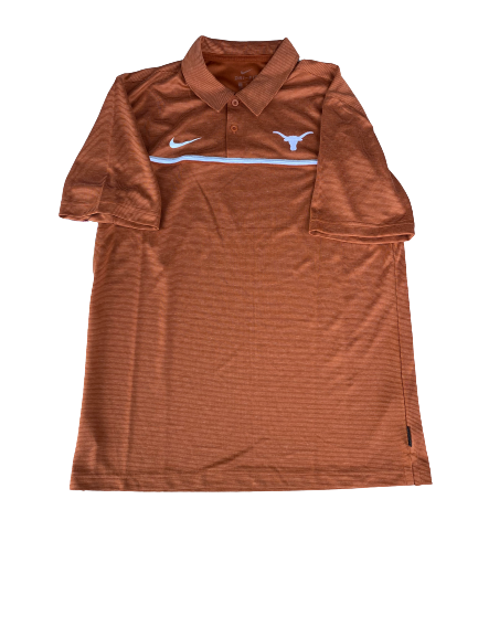 Jack Geiger Texas Football Team Exclusive Polo Shirt (Size M)