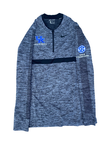 Madison Lilley Kentucky Volleyball Team Exclusive Quarter Zip Pullover (Size M)