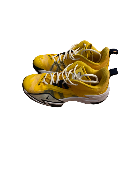 Danielle Rauch Michigan Basketball Team Issued Shoes (Size 7.0 Men&