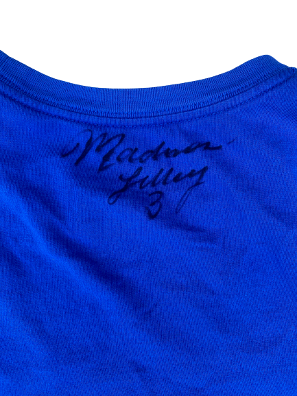 Madison Lilley Kentucky Volleyball SIGNED Workout Shirt (Size M)