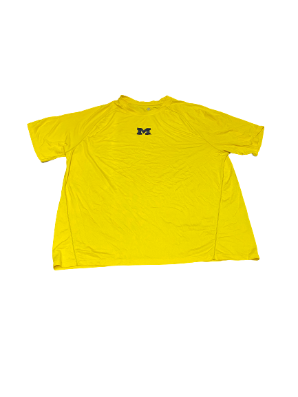 Tyrone Wheatley Jr. Michigan Adidas T-Shirt (Size XXXL)