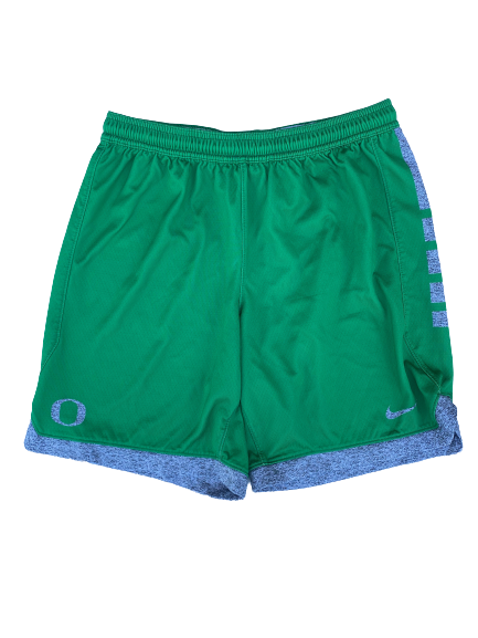 Oregon Basketball Player Exclusive Practice Shorts (Size Women&