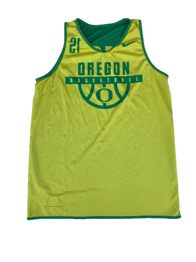 New Nike Oregon Ducks Reversible Basketball Jersey Women's M