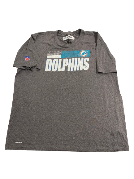 Jordan Williams Miami Dolphins Team Issued T-Shirt (Size XXXL)