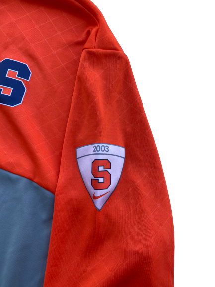 DaJuan Coleman Syracuse Basketball Team Issued Zip Up Jacket (Size 3XL)