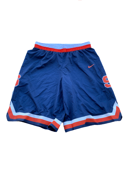 DaJuan Coleman Syracuse Basketball 2014-15 Game Worn Shorts (Size 44)