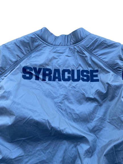 DaJuan Coleman Syracuse Basketball Team Issued Zip Up Vest (Size 3XL)