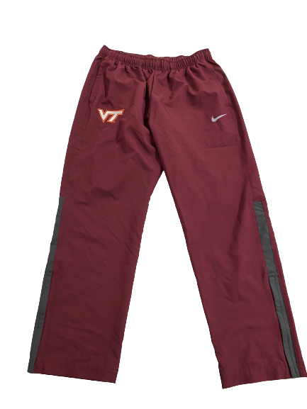 Jordan Williams Virginia Tech Football Team Issued Travel Sweatpants (Size XXL)