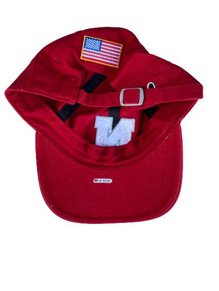 Tony Butler Nebraska Football American Flag Hat
