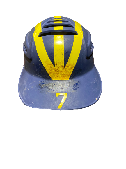 Harrison Wenson Michigan Baseball Catcher Skull Cap (Size OSFM)
