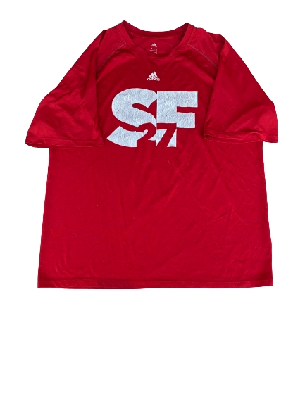 Tony Butler Nebraska Football Team Issued "SF 27" T-Shirt (Size L)