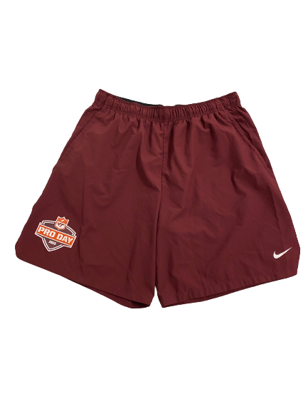 Jordan Williams Virginia Tech Football Pro-Day Shorts (Size XXL)