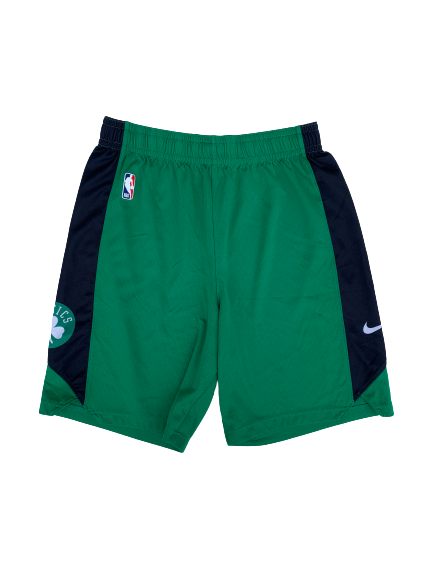Tremont Waters Boston Celtics Team Exclusive Practice Shorts (Size M)