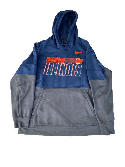 Josh Imatorbhebhe Illinois Football Nike Sweatshirt (Size XL)