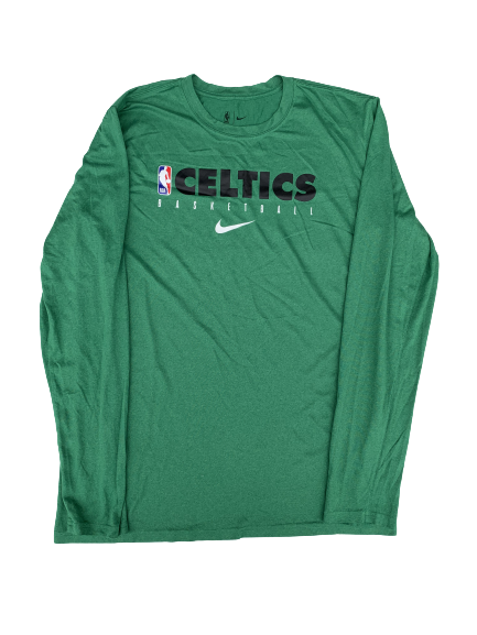 Tremont Waters Boston Celtics Team Issued Long Sleeve Shirt (Size L)