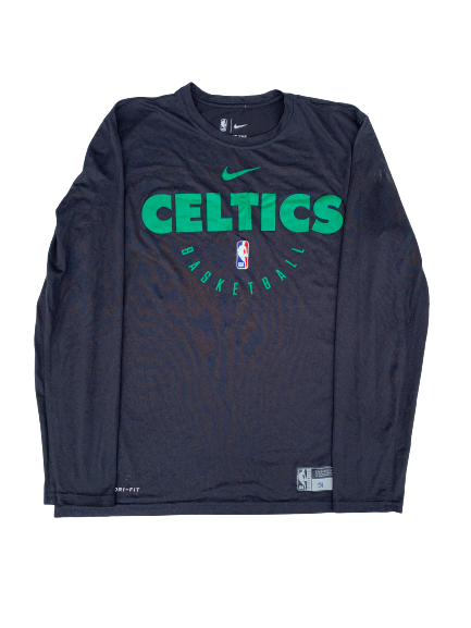 Tremont Waters Boston Celtics Team Exclusive Long Sleeve Shirt (Size M)