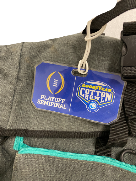 Jordan Williams Clemson Football College Football Playoff Player-Exclusive Backpack With Player Tag