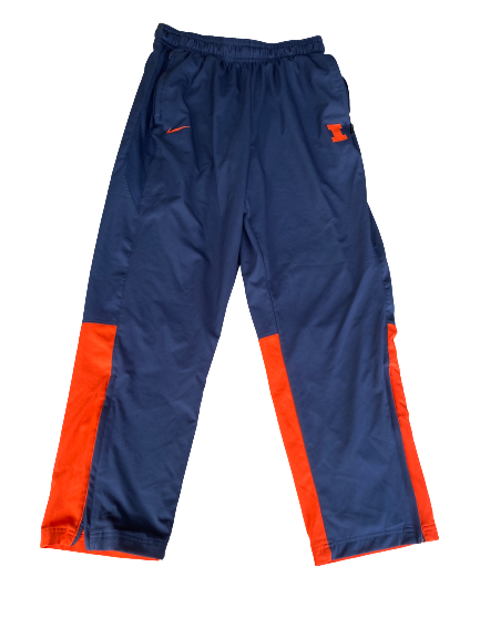 Josh Imatorbhebhe Illinois Nike Sweatpants (Size XL)