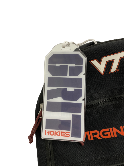 Jordan Williams Virginia Tech Football Player-Exclusive Backpack With Player Tag