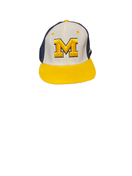 Harrison Wenson Michigan Baseball Adidas Game Hat