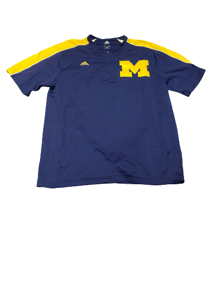 Harrison Wenson Michigan Baseball Batting Practice Shirt (Size L)