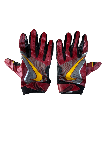 Josh Imatorbhebhe USC Football Practice-Worn Gloves (Size XXL)