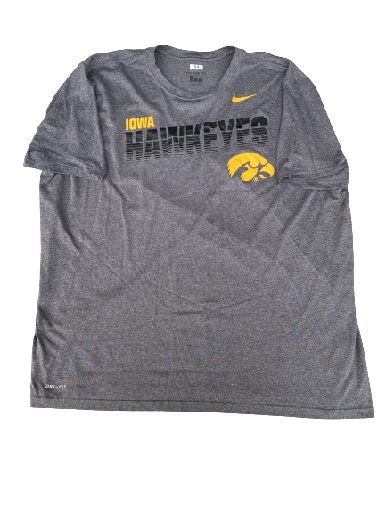 Daviyon Nixon Iowa Nike T-Shirt (Size XXXL)