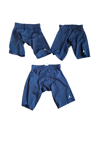 Mike McCray Michigan Jordan Compression Shorts Set