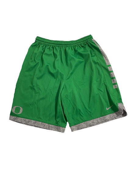 Eric Williams Jr. Oregon Basketball Player-Exclusive Practice Shorts (Size XL)