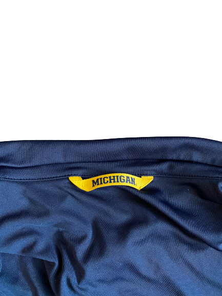 Mike McCray Michigan Football Jordan Polo Shirt (Size XL)