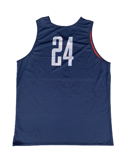 Rayvonte Rice Illinois Basketball Reversible Practice Jersey (Size XXL)