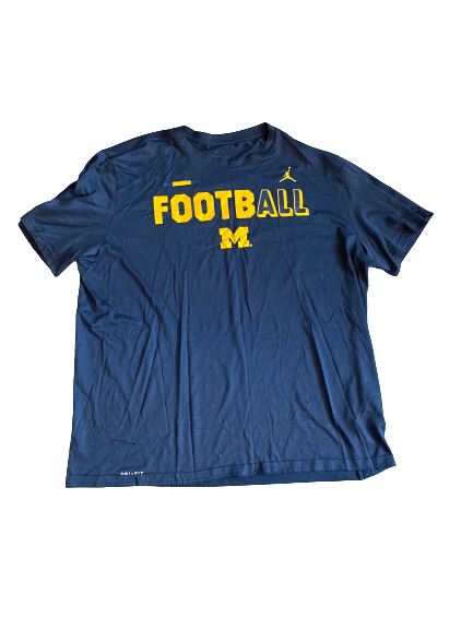 Mike McCray Michigan Football Jordan T-Shirt (Size XL)