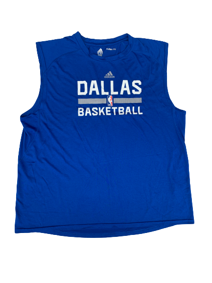 Rayvonte Rice Dallas Mavericks Team Issued Workout Tank (Size XL)