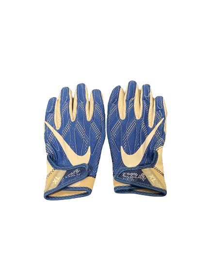 Duke Football Player Exclusive Gloves (Size XL)