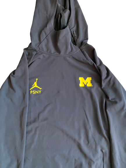 Mike McCray Michigan Player-Exclusive Jordan x PSNY Collaboration Sweatshirt (Size XL)