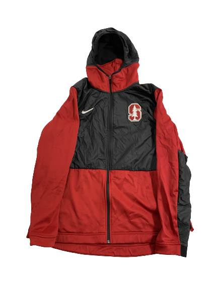 Obi Eboh Stanford Football Team-Issued Zip-Up Jacket (Size L)