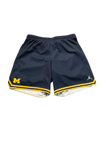 Hailey Brown Michigan Basketball Team Issued Practice Shorts (Women&