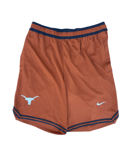 Charli Collier Texas Basketball Player Exclusive Workout/Practice Shorts (Size L)