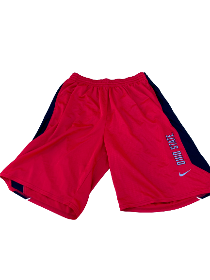 Brady Taylor Ohio State Football Team Issued Shorts (Size XXL)
