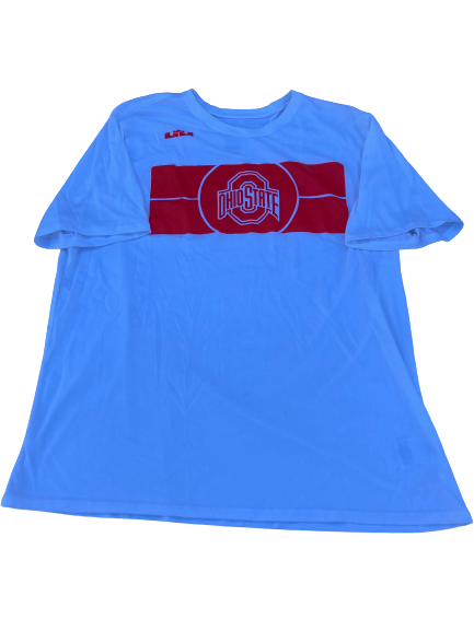 Brady Taylor Ohio State Football Team Issued T-Shirt (Size XXXL)