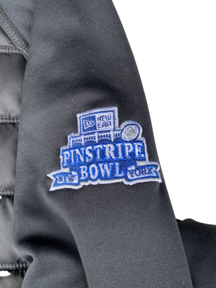 Carlos Basham Jr. Wake Forest Player Exclusive 2019 Pinstripe Bowl Coat (Size XXL)