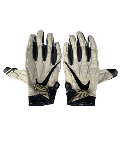 Carlos Basham Jr. Wake Forest Player Exclusive Football Gloves (Size XXL)