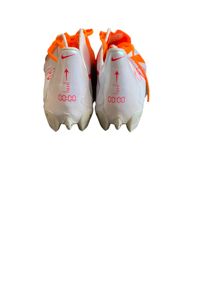 Mike McCray Michigan NFL Combine Cleats With Drawstring Bag (Size 12)